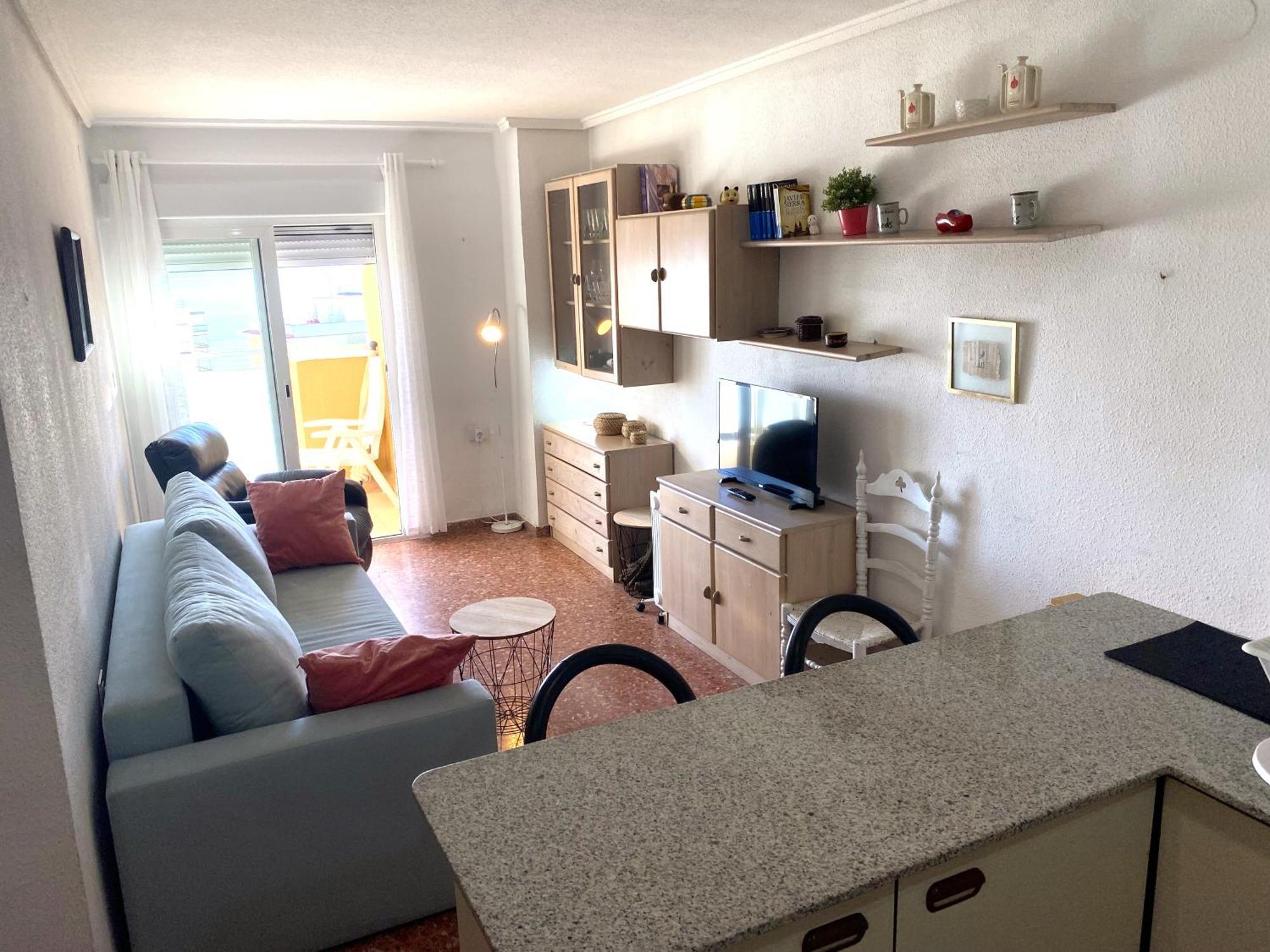 High-Floor Bright Apartment With Sea Views el el Mareny Blau Bagian luar foto